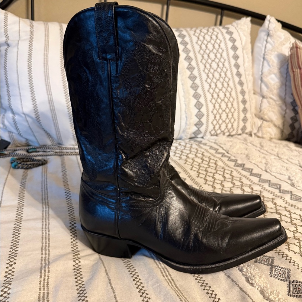 Shyanne Black Western Boots